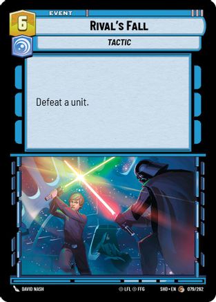 Rival's Fall (079/262) [Shadows of the Galaxy] Foil