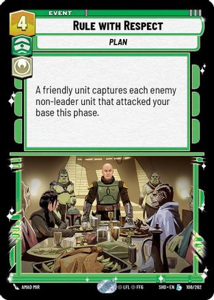Rule with Respect (106/262) [Shadows of the Galaxy] Foil