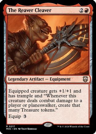 The Reaver Cleaver (Ripple Foil) (M3C-217) [Modern Horizons 3 Commander] Foil