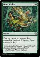Beast Within (Ripple Foil) (M3C-223) [Modern Horizons 3 Commander] Foil