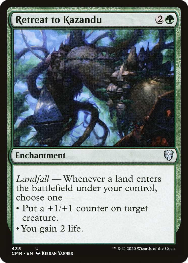 Retreat to Kazandu (CMR-435) [Commander Legends]