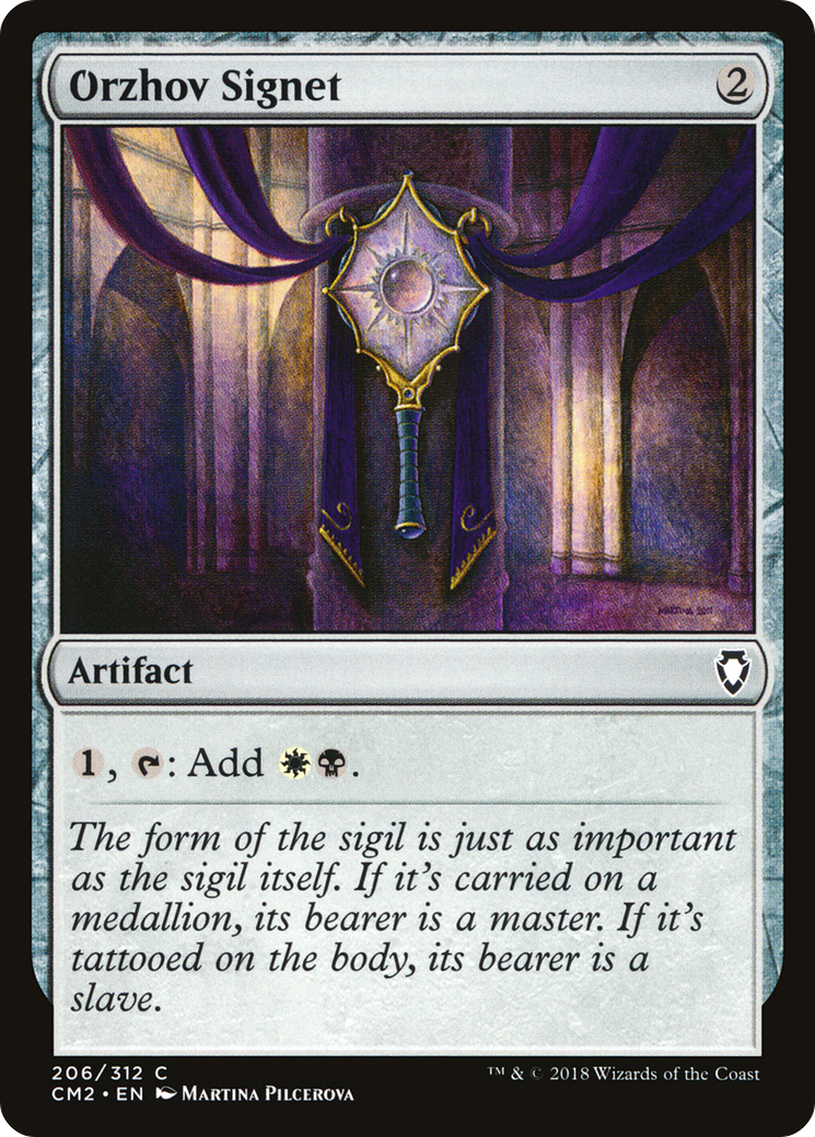 Orzhov Signet (CM2-206) [Commander Anthology Volume II]