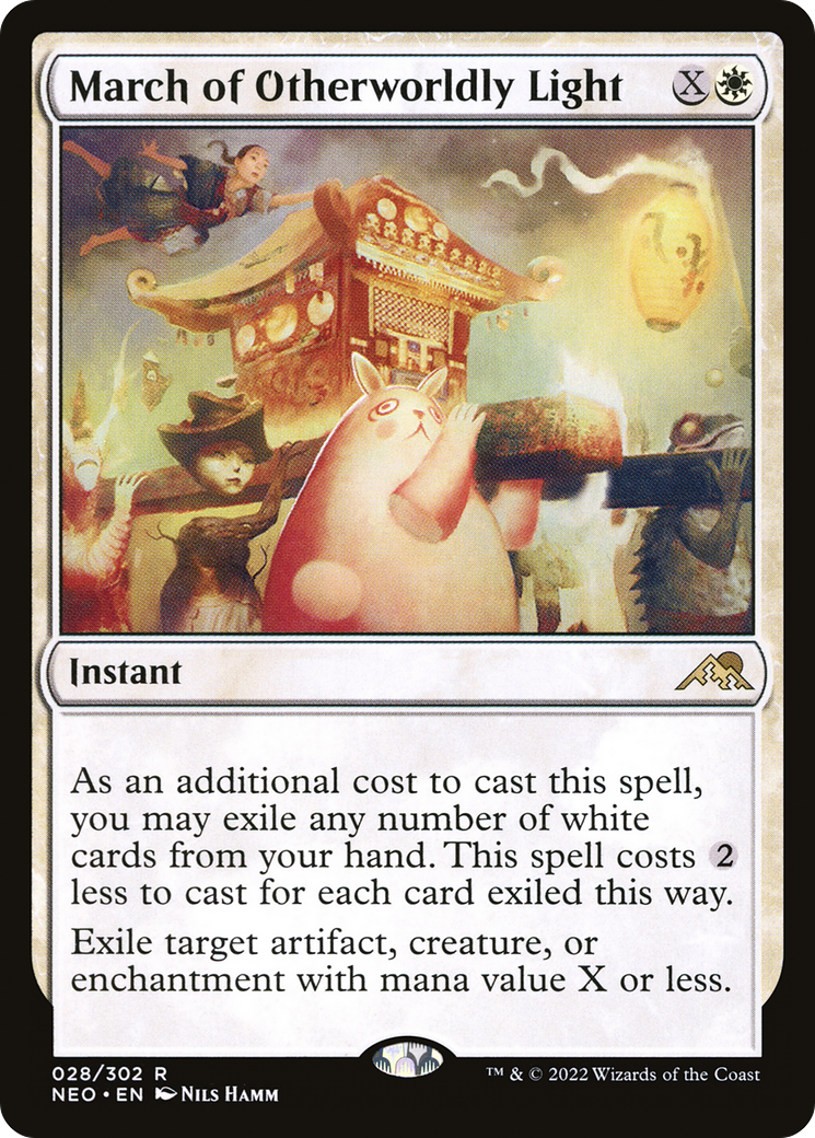 March of Otherworldly Light (NEO-028) [Kamigawa: Neon Dynasty]