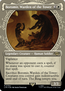 Boromir, Warden of the Tower (LTR-794) [The Lord of the Rings: Tales of Middle-earth]: (Showcase) (Borderless) Foil