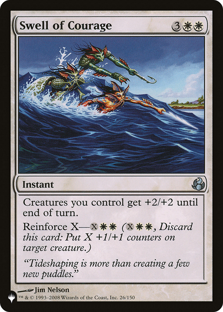 Swell of Courage (LIST-MOR-26) [The List]