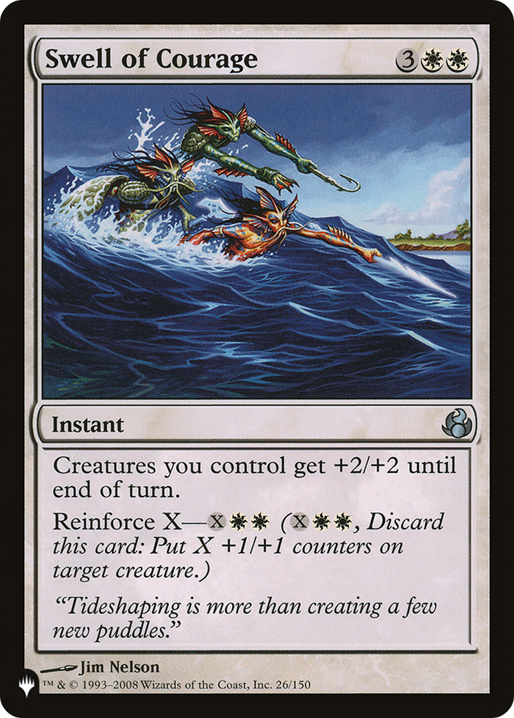 Swell of Courage (LIST-MOR-26) [The List]