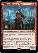Ral, Monsoon Mage // Ral, Leyline Prodigy (PRE-247S) [Modern Horizons 3 Promos] Foil