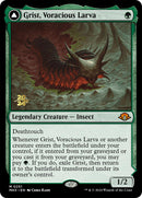 Grist, Voracious Larva // Grist, the Plague Swarm (PRE-251S) [Modern Horizons 3 Promos] Foil