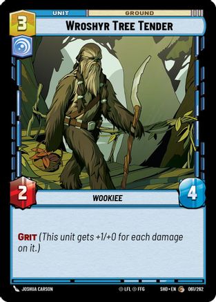 Wroshyr Tree Tender (061/262) [Shadows of the Galaxy] Foil