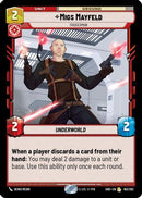 Migs Mayfeld - Triggerman (163/262) [Shadows of the Galaxy] Foil