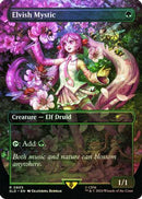 Elvish Mystic (0805) (Rainbow Foil) (SLD-805) [Secret Lair Drop Series] Foil