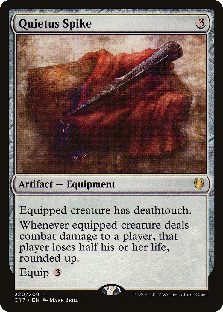 Quietus Spike (C17-220) [Commander 2017]