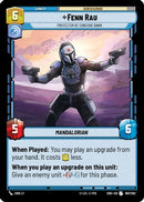 Fenn Rau - Protector of Concord Dawn (067/262) [Shadows of the Galaxy] Foil