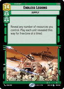 Endless Legions (109/262) [Shadows of the Galaxy] Foil