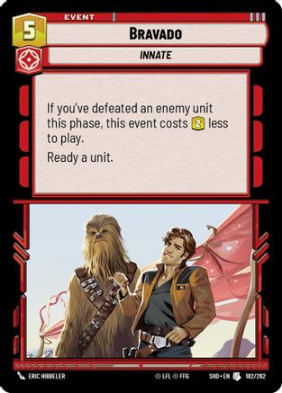 Bravado (182/262) [Shadows of the Galaxy] Foil