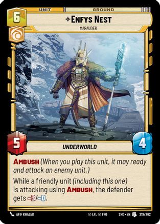 Enfys Nest - Marauder (219/262) [Shadows of the Galaxy] Foil
