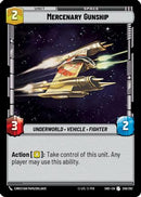 Mercenary Gunship (256/262) [Shadows of the Galaxy] Foil