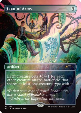 Coat of Arms (Rainbow Foil) (SLD-1712) [Secret Lair Drop Series] Foil