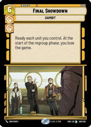 Final Showdown (208/262) [Shadows of the Galaxy] Foil