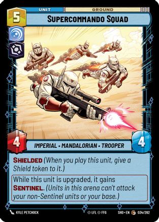 Supercommando Squad (034/262) [Shadows of the Galaxy] Foil