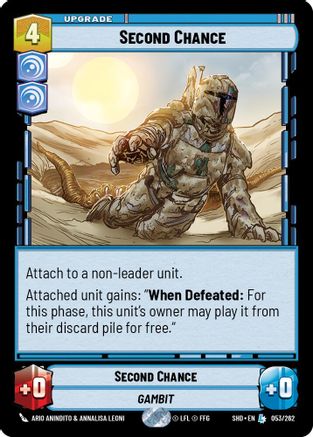Second Chance (053/262) [Shadows of the Galaxy] Foil