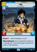 Val - Loyal to the End (058/262) [Shadows of the Galaxy] Foil