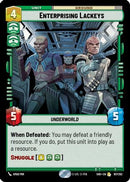 Enterprising Lackeys (107/262) [Shadows of the Galaxy] Foil
