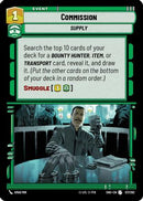 Commission (127/262) [Shadows of the Galaxy] Foil