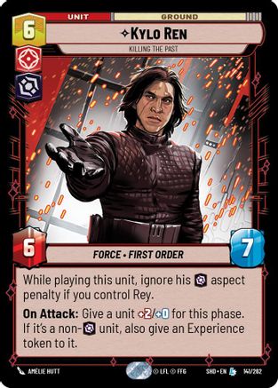 Kylo Ren - Killing the Past (141/262) [Shadows of the Galaxy] Foil