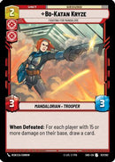 Bo-Katan Kryze - Fighting For Mandalore (157/262) [Shadows of the Galaxy] Foil