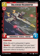 Unlicensed Headhunter (165/262) [Shadows of the Galaxy] Foil