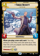 Tobias Beckett - I Trust No One (217/262) [Shadows of the Galaxy] Foil