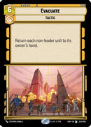 Evacuate (233/262) [Shadows of the Galaxy] Foil