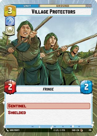 Village Protectors (Hyperspace) (319) [Shadows of the Galaxy] Foil