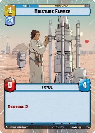 Moisture Farmer (Hyperspace) (330) [Shadows of the Galaxy] Foil