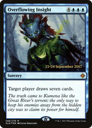 Overflowing Insight (PRE-66S) [Ixalan Promos] Foil