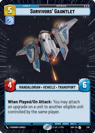 Survivors' Gauntlet (Hyperspace) (338) [Shadows of the Galaxy] Foil