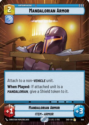 Mandalorian Armor (Hyperspace) (346) [Shadows of the Galaxy] Foil