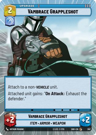Vambrace Grappleshot (Hyperspace) (347) [Shadows of the Galaxy] Foil