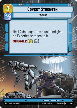 Covert Strength (Hyperspace) (348) [Shadows of the Galaxy] Foil