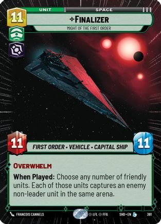 Finalizer - Might of the First Order (Hyperspace) (361) [Shadows of the Galaxy] Foil