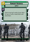 Remnant Reserves (Hyperspace) (362) [Shadows of the Galaxy] Foil