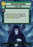 Palpatine's Return (Hyperspace) (363) [Shadows of the Galaxy] Foil