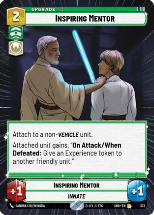 Inspiring Mentor (Hyperspace) (373) [Shadows of the Galaxy] Foil
