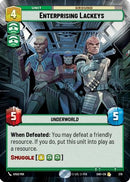 Enterprising Lackeys (Hyperspace) (376) [Shadows of the Galaxy] Foil