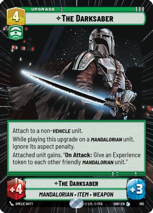 The Darksaber (Hyperspace) (395) [Shadows of the Galaxy] Foil