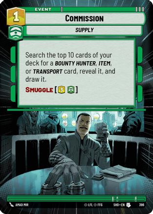 Commission (Hyperspace) (396) [Shadows of the Galaxy] Foil