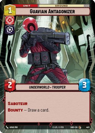 Guavian Antagonizer (Hyperspace) (403) [Shadows of the Galaxy] Foil
