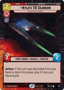 Kylo's TIE Silencer - Ruthlessly Efficient (Hyperspace) (404) [Shadows of the Galaxy] Foil