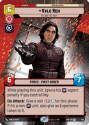 Kylo Ren - Killing the Past (Hyperspace) (410) [Shadows of the Galaxy] Foil